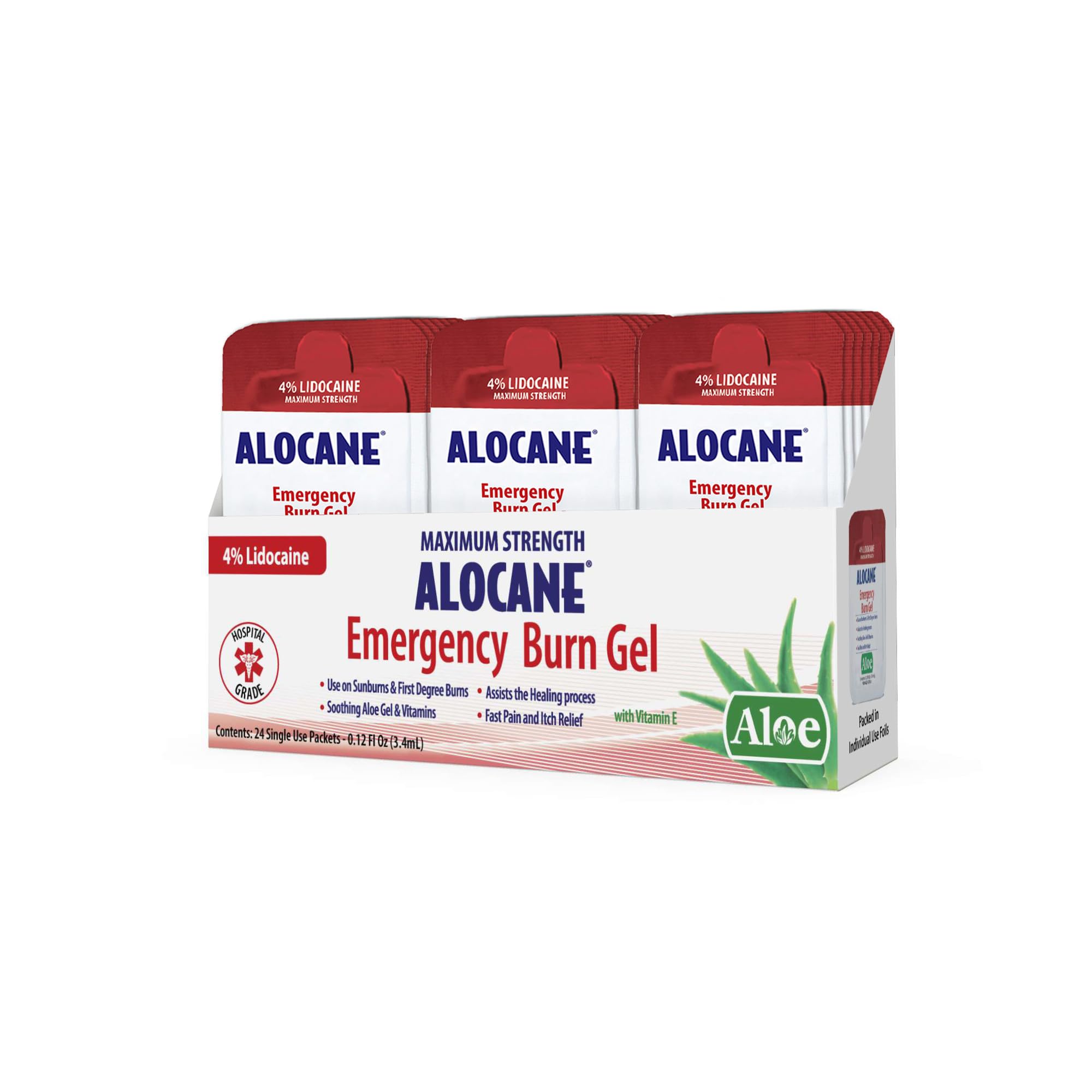 Amazon.com: ALOCANE® Emergency Burn Gel Maximum Strength 4